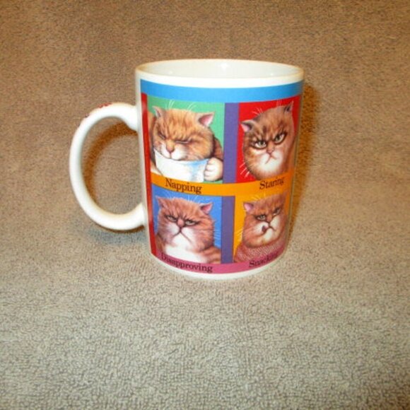 Grumpy Cat My Nine Lives Expressions Coffee Mug Cup Mischief Novelty Cat Lady - Picture 4 of 7